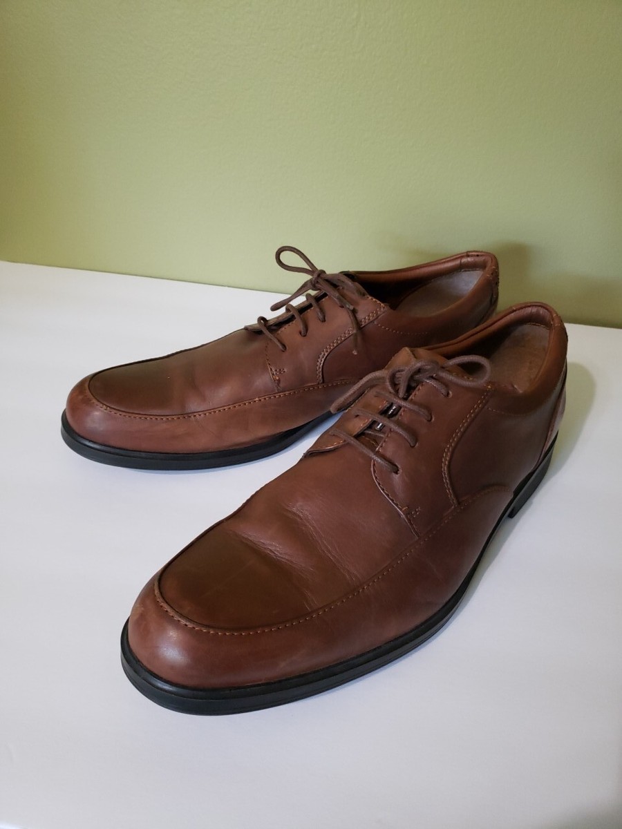 Clarks EST 1825 Shoes Mens 14M Brown Leather Casual 15103