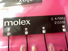 MOLEX Wi-Fi 6E, BT, BLE, Zigbee, Flex 4x4 2.4/5GHz MIMO Antenna, U.FL/I-PEX MHF