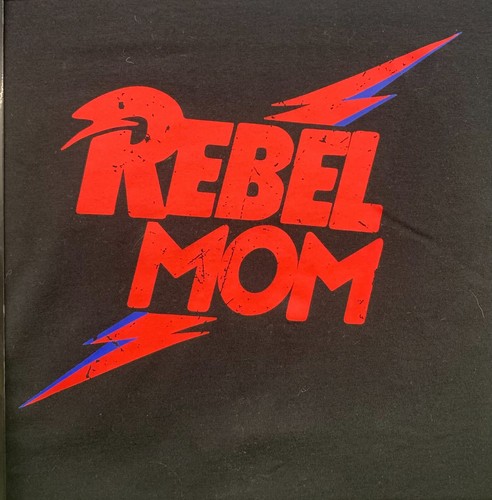 David Bowie "REBEL MOM" T-Shirt - Picture 2 of 2