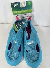 New with Tags Speedo Kids Toddler Girls Hybrid Water Shoes Swim Shoes XL 11-12