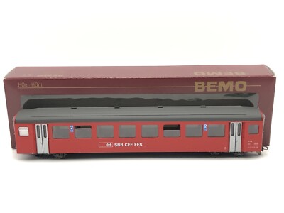 SBB CFF FFS B 722 2nd Class Passenger Car BEMO HOm 3271 422