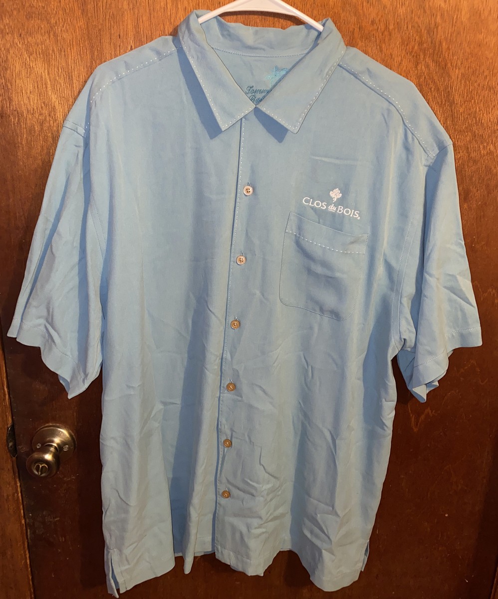 CLOS DU BOIS WINERY TOMMY BAHAMA XL SILK SHIRT | eBay
