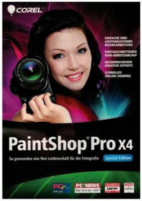 COREL PaintShop PRO X4 / Special Edition / DEUTSCH / BOX
