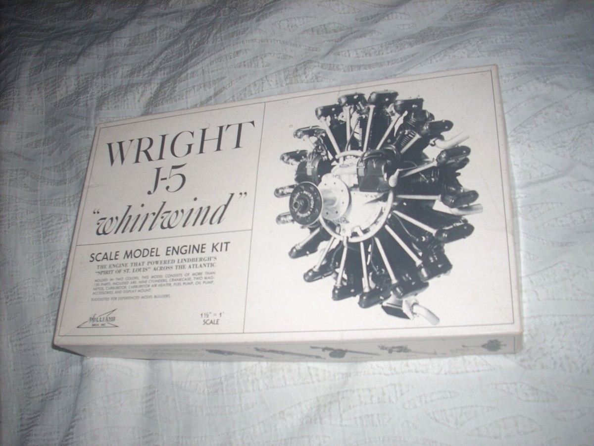 航空機用星型9気筒エンジン未開封キット　WRIGHT J-5 whirlwind WRIGHT J-5 