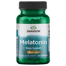 Swanson Melatonin 3 mg 120 Capsules