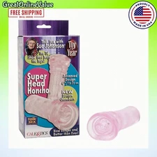 Sue Johanson Super Head Honcho Male Masturbator Sleeve Pussy Sex Toy Stroker