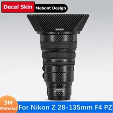 Mebont Decal Skin For Nikon Z 28-135mm F4 PZ Camera Sticker Vinyl Wrap Film Coat