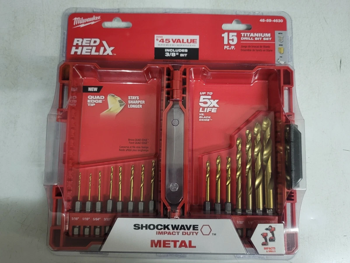 Milwaukee quick change drill bits deals
