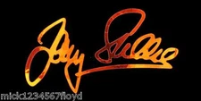 BARRY SHEENE Signature motorcycle decals custom graphic Orange chrome vinyl