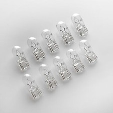 10 x 12V 1.7W 140mA 0.14A / T10 / Lamp / Miniature Lamp Bulb Glass Base Wedge 