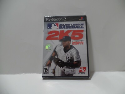 Brand New Major League Baseball 2K5 For Sony PlayStation 2, 2005 Factory Sealed