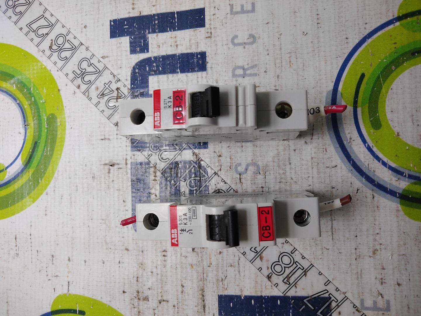 ABB S201 K3A CIRCUIT BREAKER