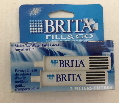 Brita Fill & Go 2 Pack Brand New NOS