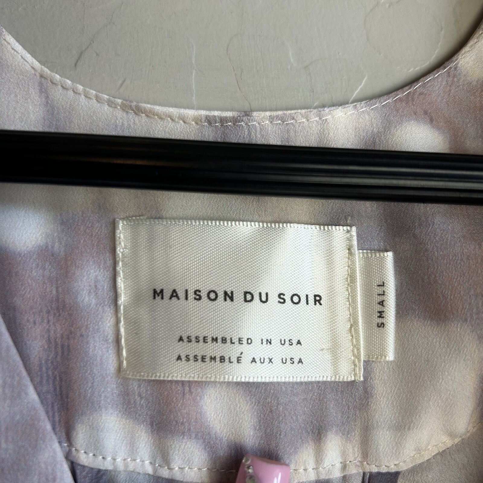 Maison Du Soir Penelope Sleep Romper Size Small S… - image 7
