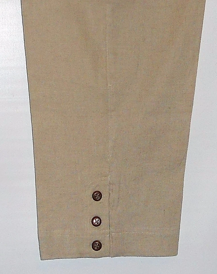 Pantalones para mujer Cathy Daniels mezcla de lino hasta el tobillo naturales dieciocho (18) nuevos con etiquetas Foto 3 de 3