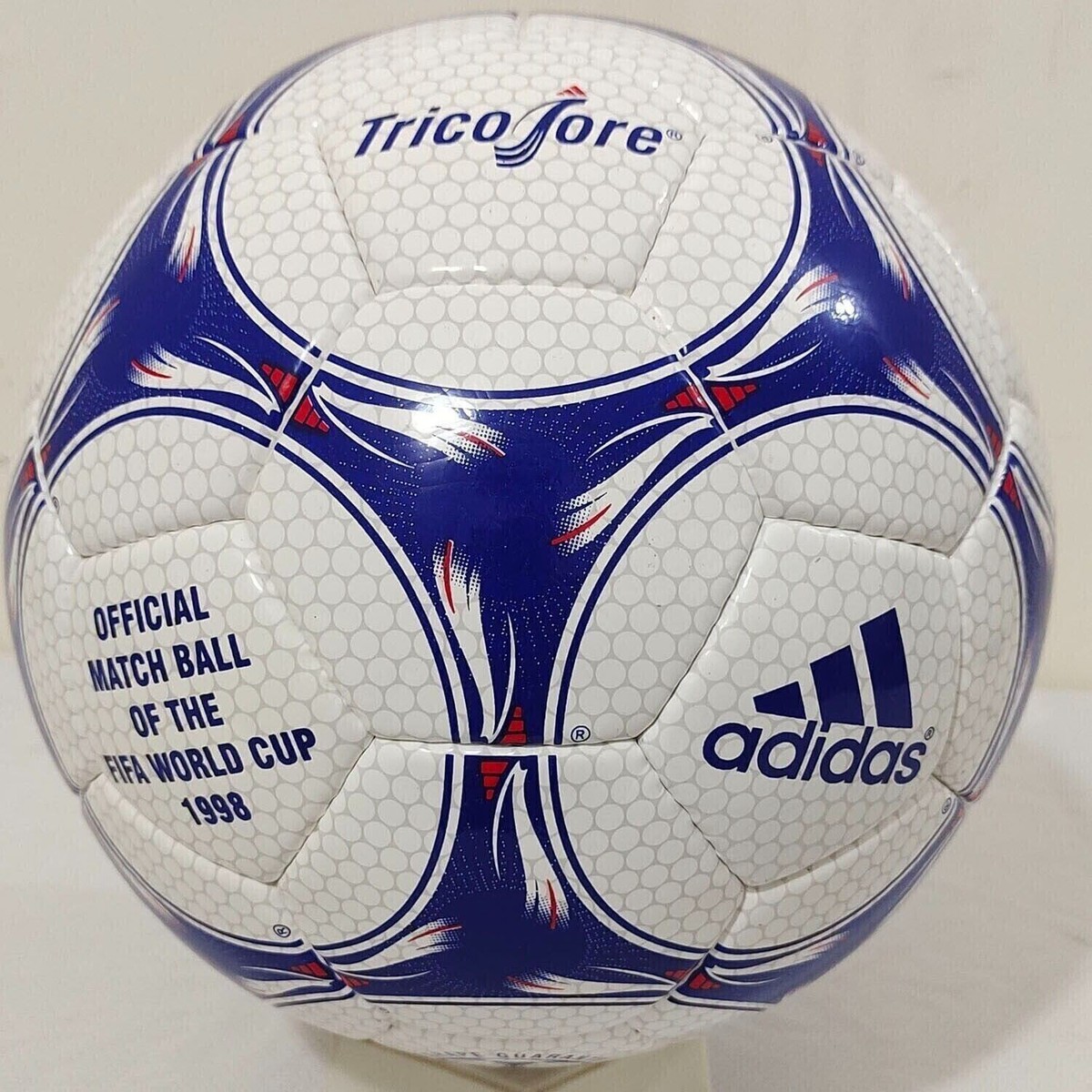 1998 FIFA World Cup Ball Adidas Tricolore Official Match 1998 FIFA World Cup Ball Adidas Tricolore Official Match