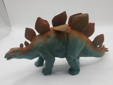 Vintage 2000 TM Multicolored Stegosaurus Jurassic Dinosaur 1072-P11 R1 