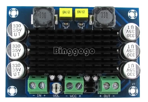 DC 12V-24V 100W TPA3116DA Mono Channel Digital Audio Amplifier Board Amp
