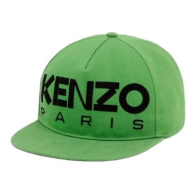Kenzo Big Logo Oversize Cap FD55AC881F42 Green - BRAND NEW WITH TAG