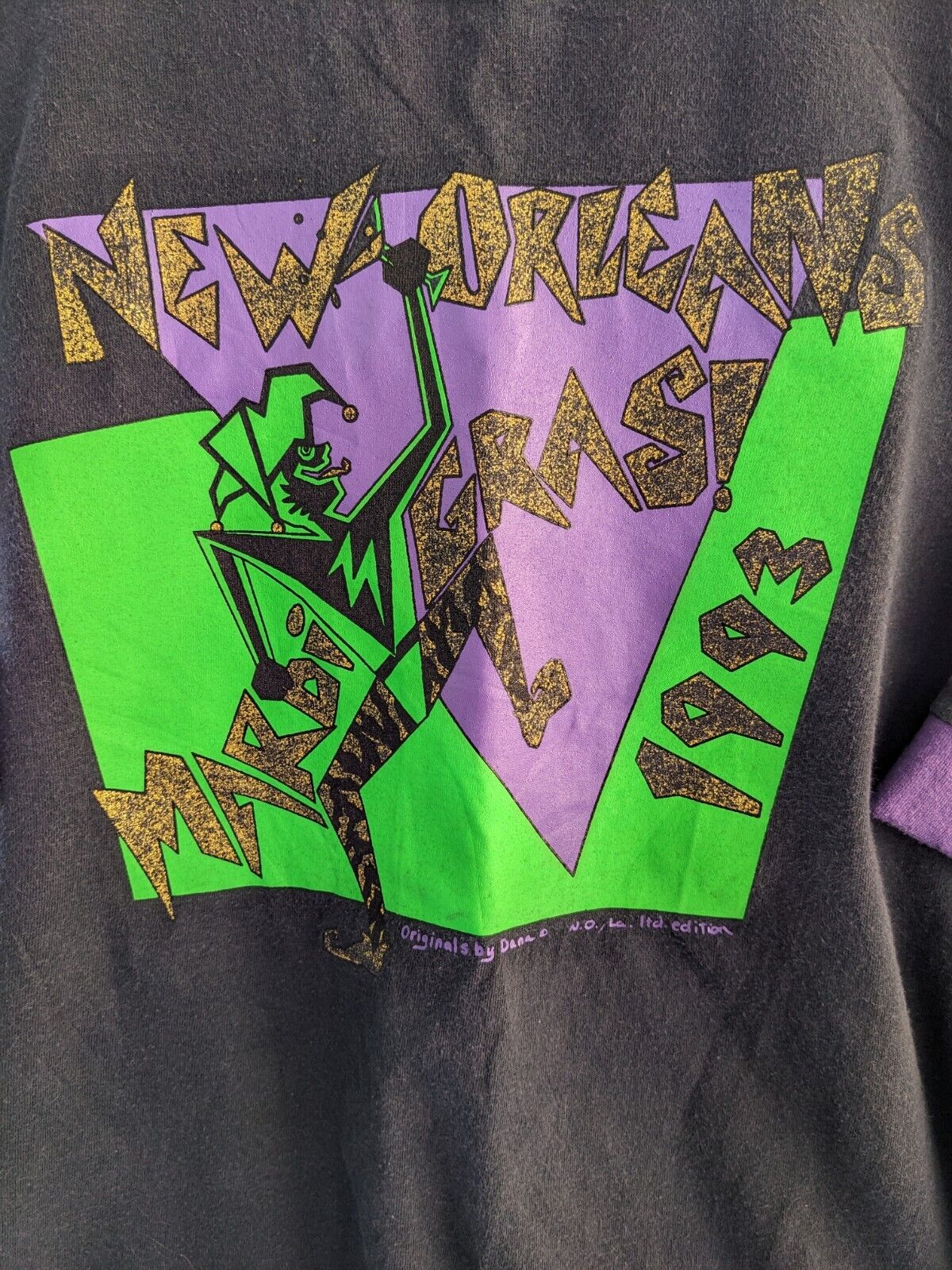 REAL Vintage New Orleans Mardi Gras '93 Shirt*XL*… - image 3