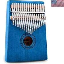 Embossed 17-Key Kalimba Music Instrument with Hand-Rest – Perfect for Beginners