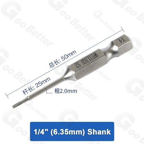 Magnetic T3-T50 Torx Bit Security Screwdriver Tamper Proof Bits 1/4" Hex Shank - Picture 5 of 19