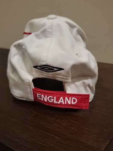 England Three Lions Football UMBRO Baseball Cap Hat Adj. Mens - Picture 4 of 9