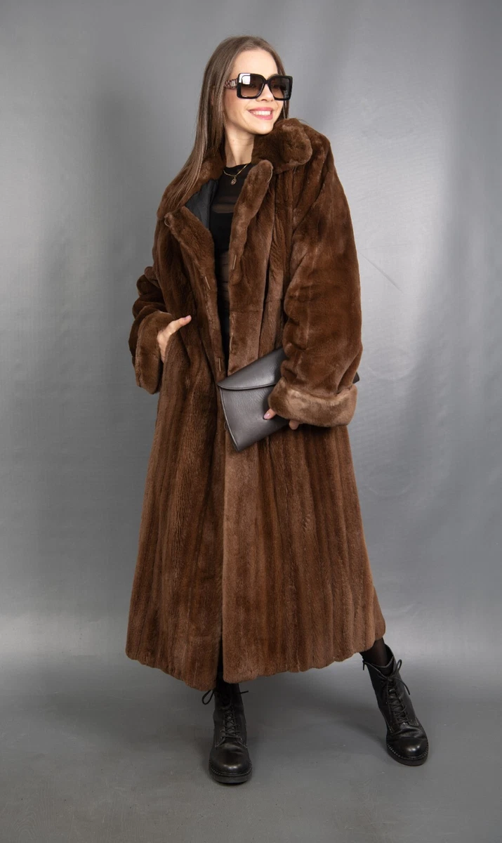 Sheared Mink Coat Reversible for sale | eBay