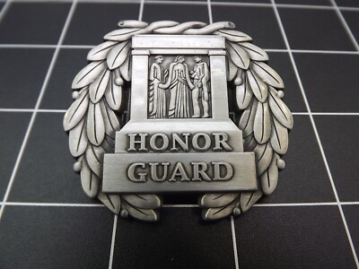 NEW Lapel Pin '' HONOR GUARD'' TOMB UNKNOWN SOLDER LIFETIME GUARANTEE PEWTER