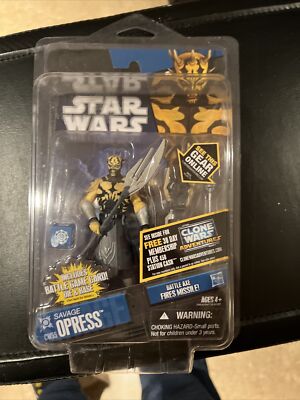 Star Wars Plastic Star Cases PROTECH For 3 3/4  Blue Clone Wars Series