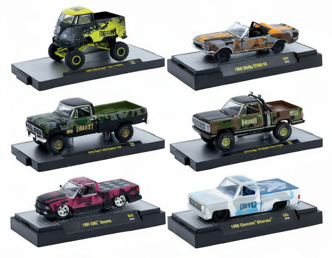 M2 Machines 1:64 Detroit-Muscle S60 Special Assortment Choose