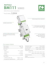 Raytools BM111 0-3.3kW Auto Focusing Fiber Laser Cutting Head With Cables *NEW*