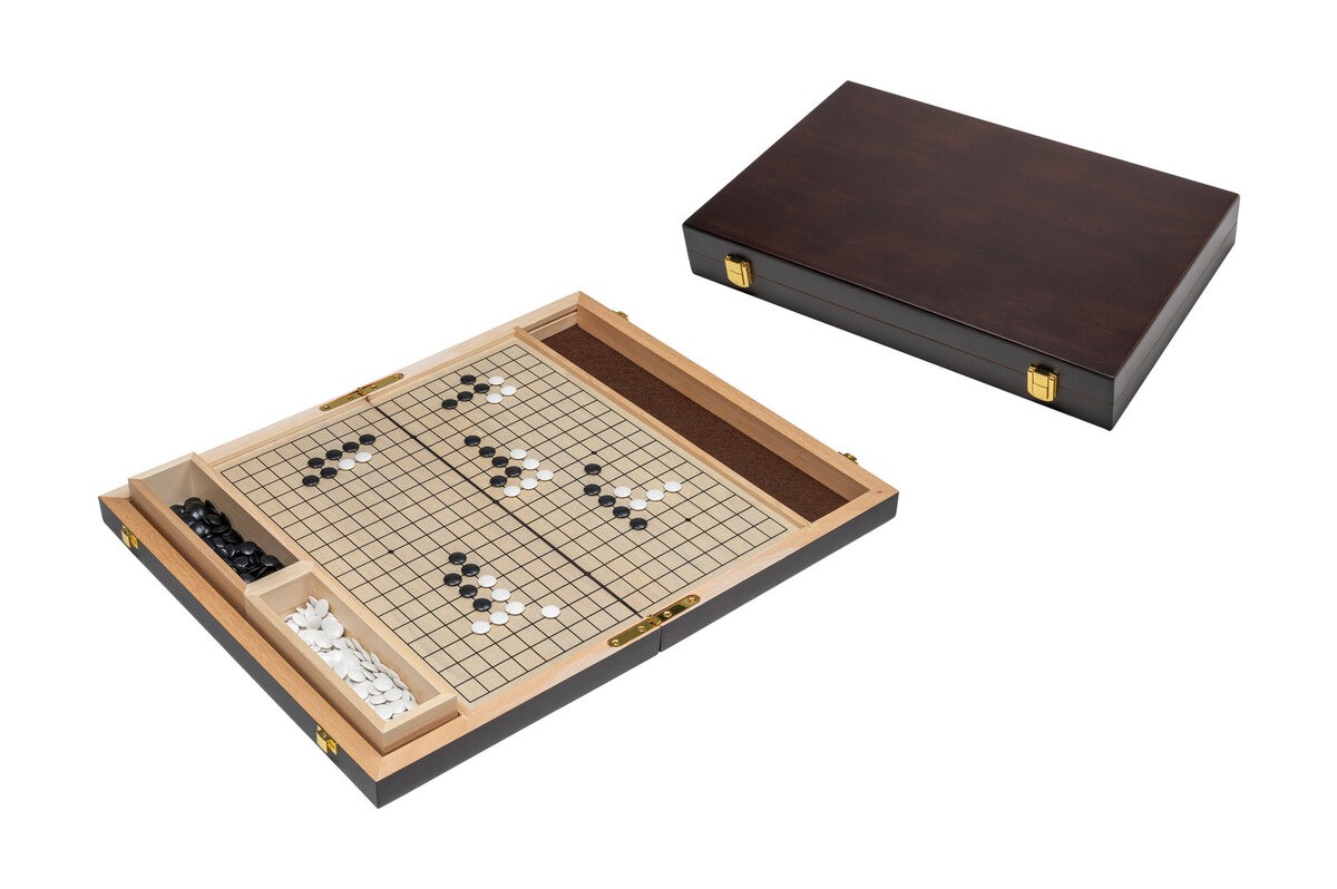 Philos Folding Go set in Wooden Case (UK)