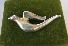 James Avery Sterling Silver Flying Dove Bird Brooch Pin Retired