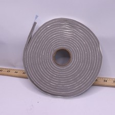 MD Weather Proof Closed Cell Foam Tape Gray Medium 1/2" x 17FT 617288