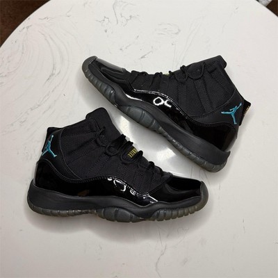 Jordan Air Jordan 11 Gamma Blue Black Blue Men's High Top Basketball Sneaker