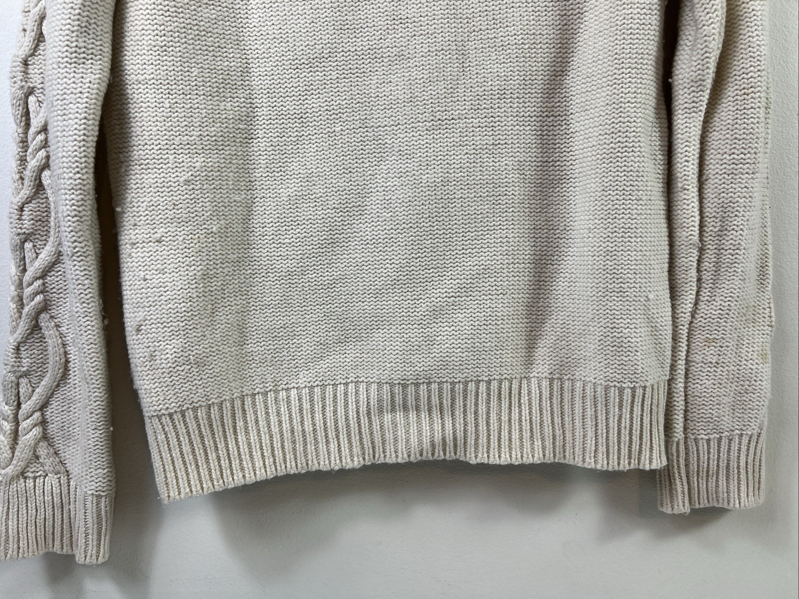 Gap Designed & Crafted Cable Knit Pullover Wool B… - image 10