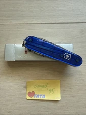 Victorinox Swiss Army Knife, Spartan Blue Translucent NEW