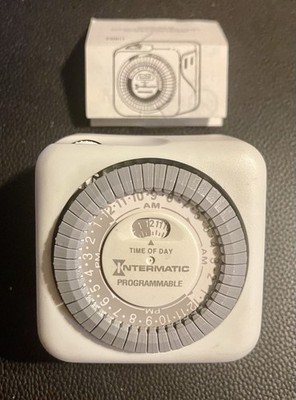 Intermatic Time All Model TN811 Programmable Lamp & Appliance Timer Indoor