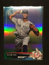 Tate, Dillon - 2017 Bowman Draft Chrome - Sky Blue - /399