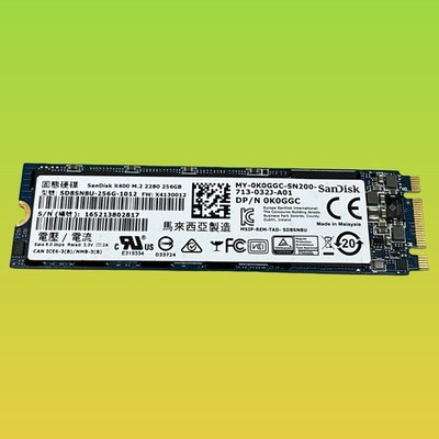 SANDISK 256GB M.2 SSD  X400 SD8SN8U Solid State Drive GOOD HEALTH