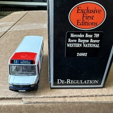 EFE MERCEDES-BENZ 709 BEAVER BUS WESTERN NATIONAL ROUTE 14 KEYHAM 1/76 24802