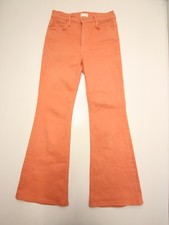 MOTHER The Doozy Play Date Carnelian Flare Jeans Womens 24 Stretch