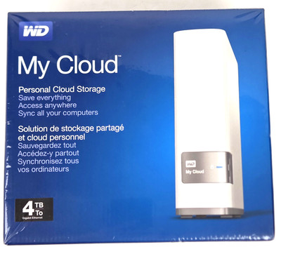 Sealed - Western Digital My Cloud 4TB WDBCTL0040HWT-NESN - WHITE NIB NAS