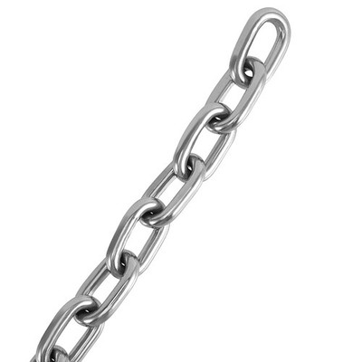 HAKZEON 3/16 inch x 26.2 Feet 304 Stainless Steel Chain, Heavy