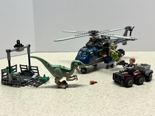 LEGO Jurassic World: Blue's Helicopter Pursuit (75928) All Parts, Minifigs, Blue