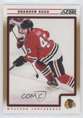 2012-13 Score Gold Rush Brandon Saad #124 nq3