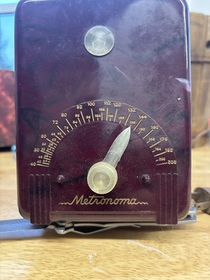 Vintage Selmer Metronoma Electric Metronome Tested Working Crystal Research Labs