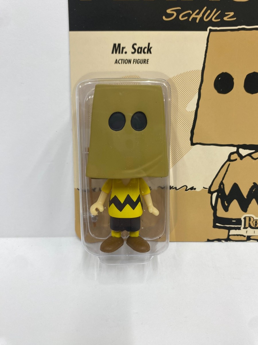 SUPER7 THE PEANUTS CHARLIE BROWN MR. SACK ACTION FIGURE MOC NEW | eBay