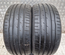 PAIR OF 255 45 19 104w xl HANKOOK Ventus S1 Evo3 EV T1 PART WORN TYRES 7mm